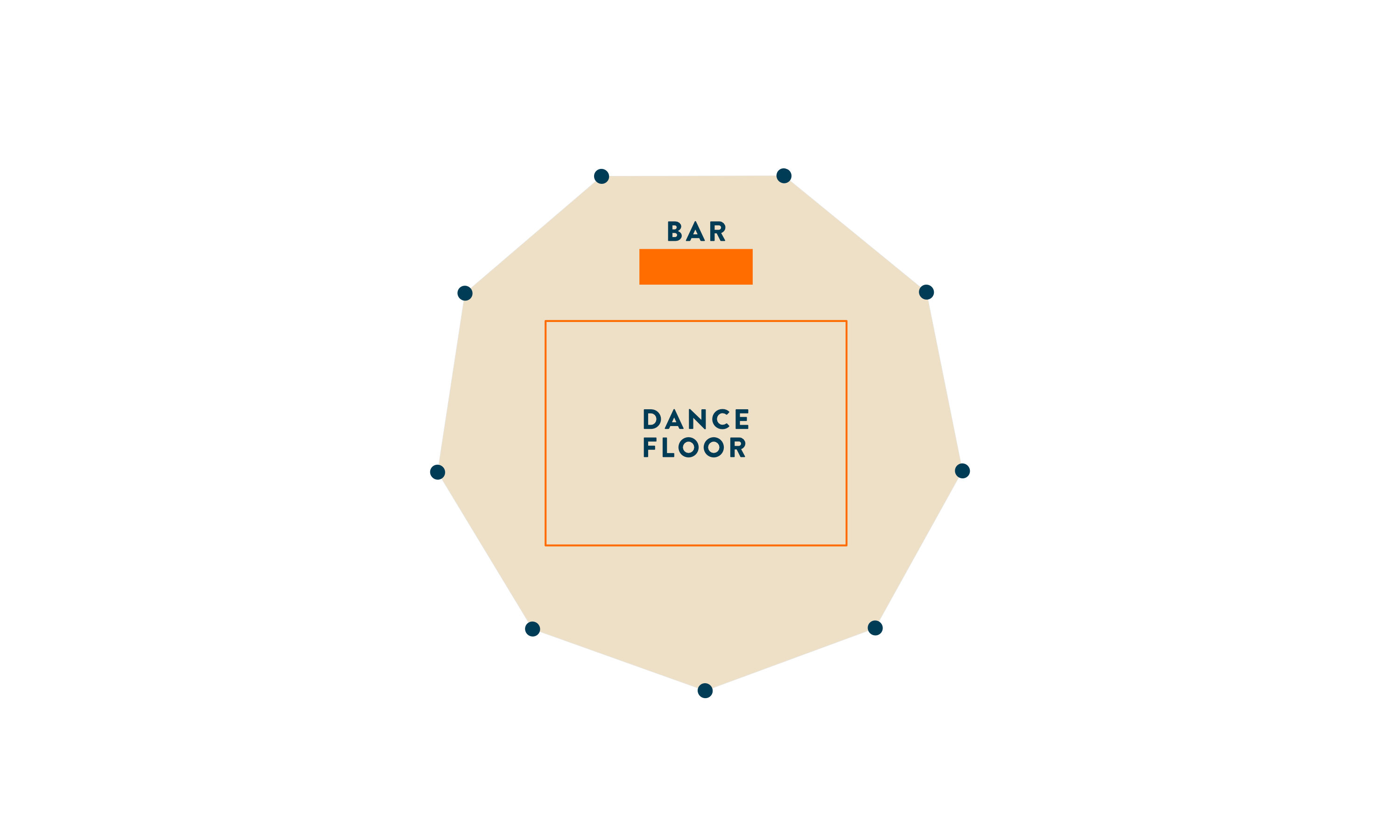 Small garden party tipi