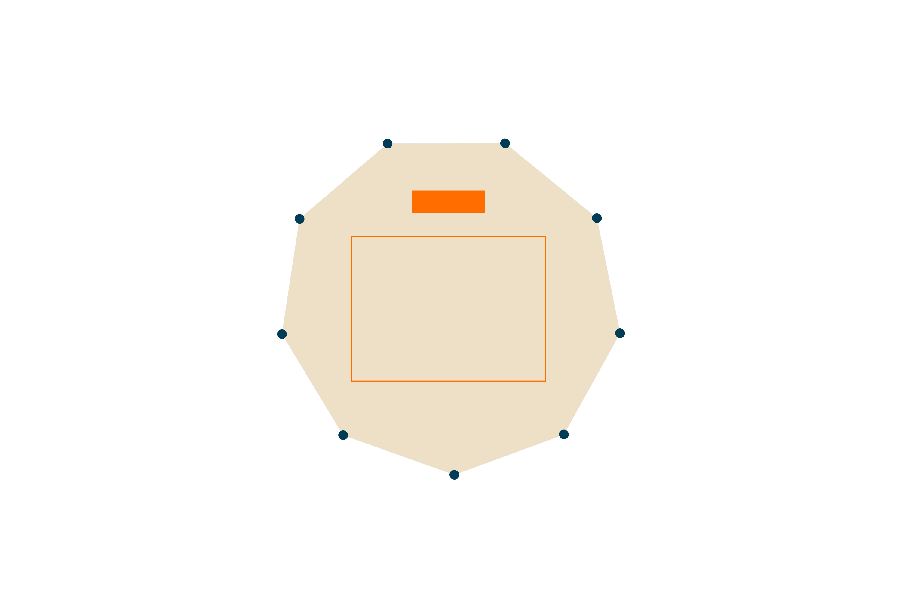 Small garden party tipi